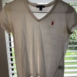 Women’s White Polo Shirt